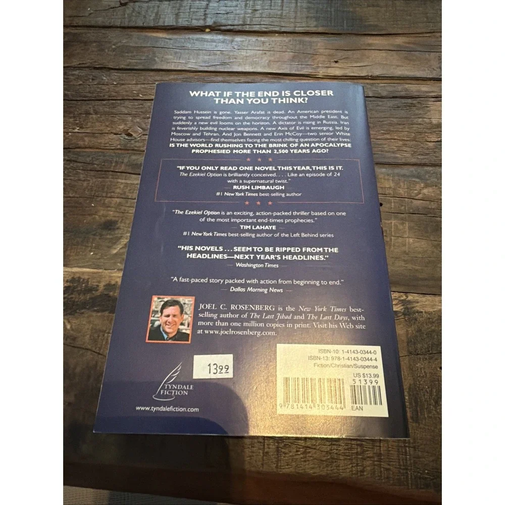 Ezekiel Option by Joel C. Rosenberg (2006, Perfect)!